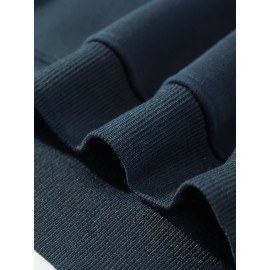 Men'S Funny Sarcastic Text Print Hooded Sweatshirt - 