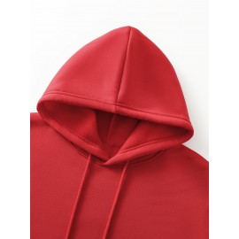 [Personalized Hoodie] Personalized Men's Hoodie - Customizable Photo/Text Front & Back, Navy Blue with White Lettering, All-Season Comfort Fit, Casual Sporty Design for Halloween Christmas Gifts, Durable Casualwear