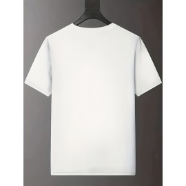 Men'S Youth Casual Print Crew Neck T-Shirt | Slight Stretch Fabric, Regular Fit, Ideal for Summer