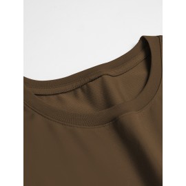 Men's Summer Fashion Graphic Tee - 