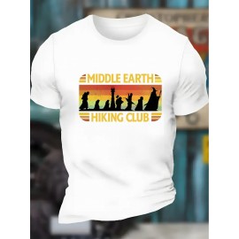 Men'S Youth Casual Print Crew Neck T-Shirt | Slight Stretch Fabric, Regular Fit, Ideal for Summer